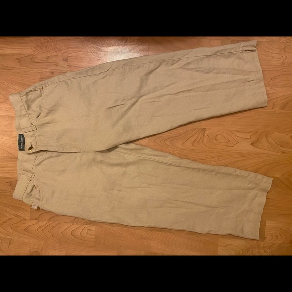 Ralph Lauren linen capris - size 4 - Picture 2 of 6